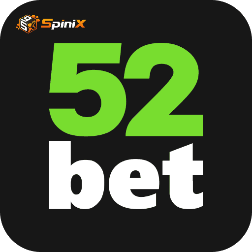 Imagem promocional da 52BET mostrando a plataforma e suas vantagens